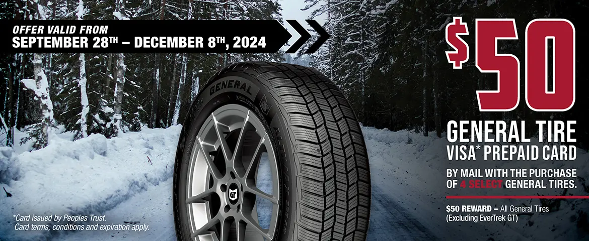 General Tire Fall 2024 Rebate