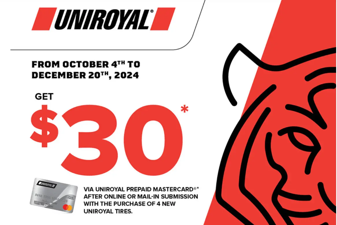 UNIROYAL Fall 2024 Rebate