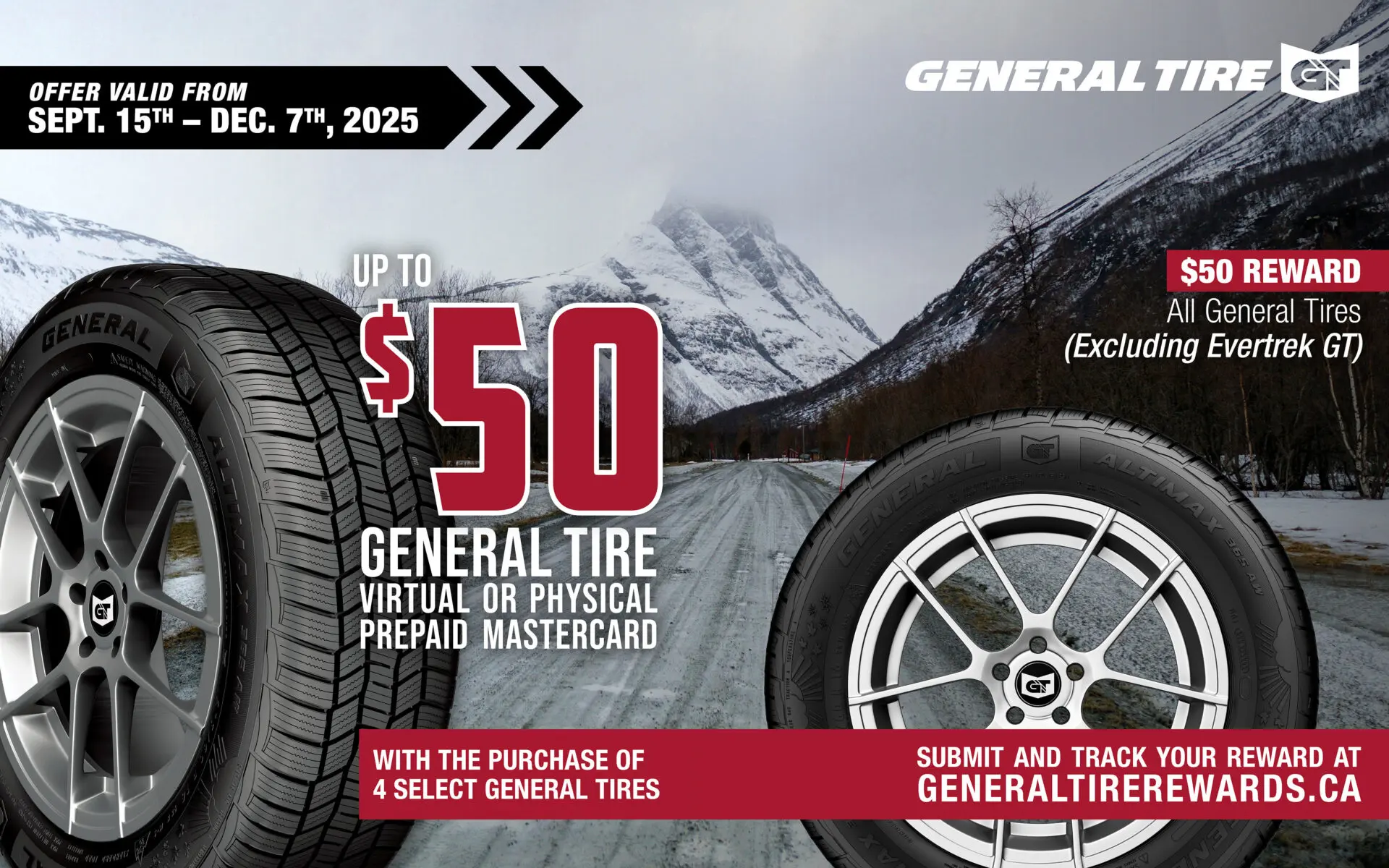 General Tire Fall 2025 Rebate