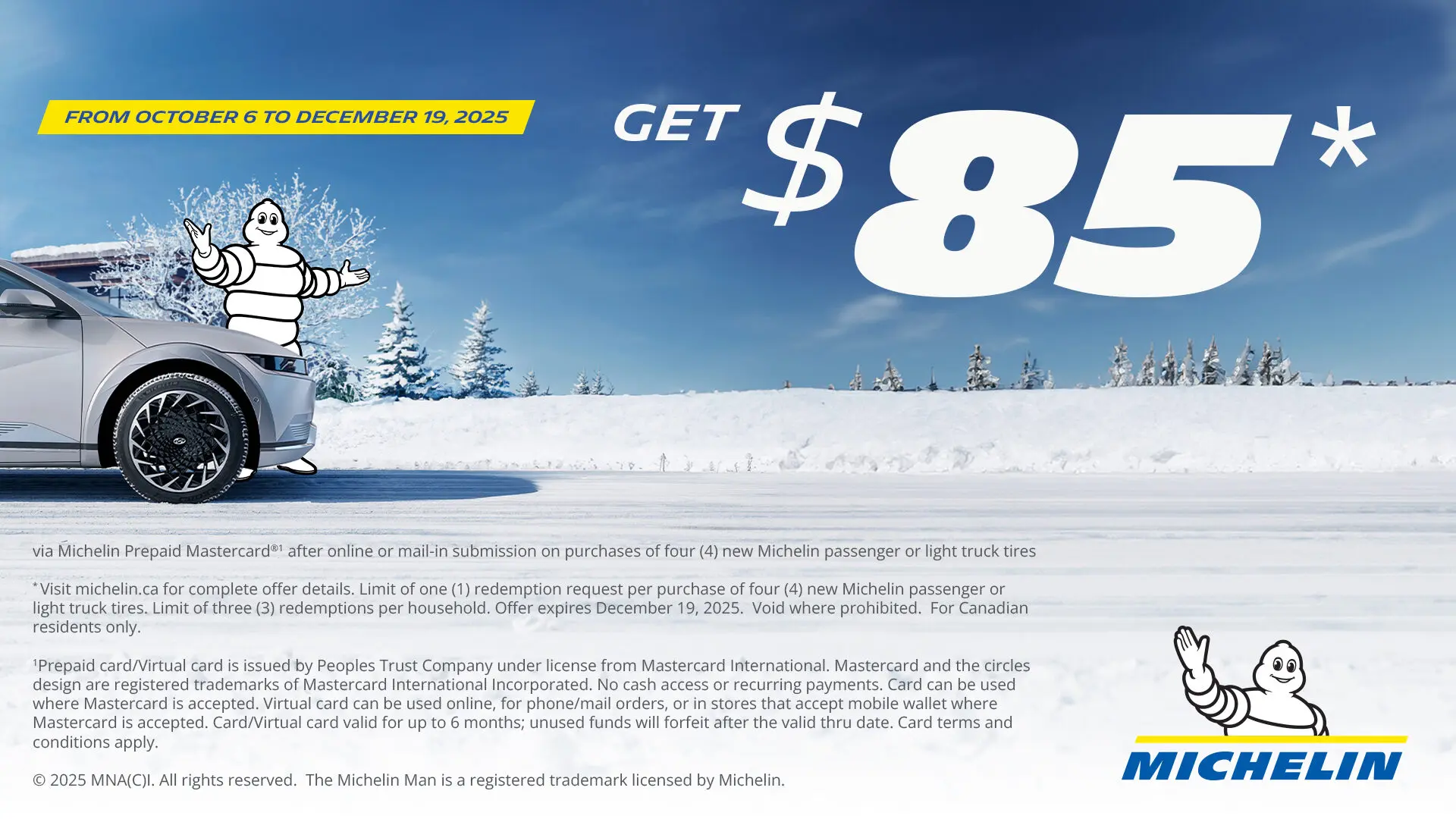 Michelin Fall 2025 Rebate