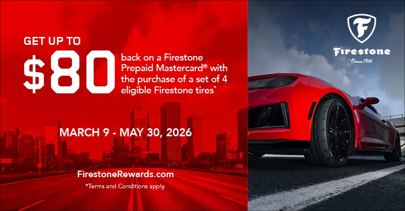 Firestone Spring 2026 Rebate