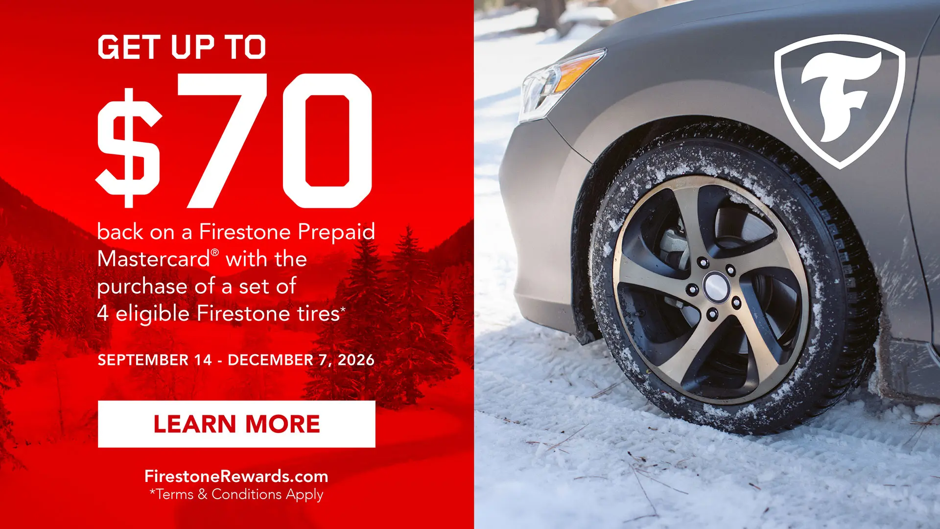 Firestone Fall 2026 Rebate