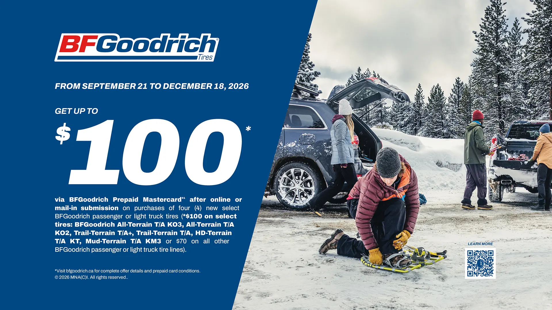 BFGoodrich Fall 2026 Rebate