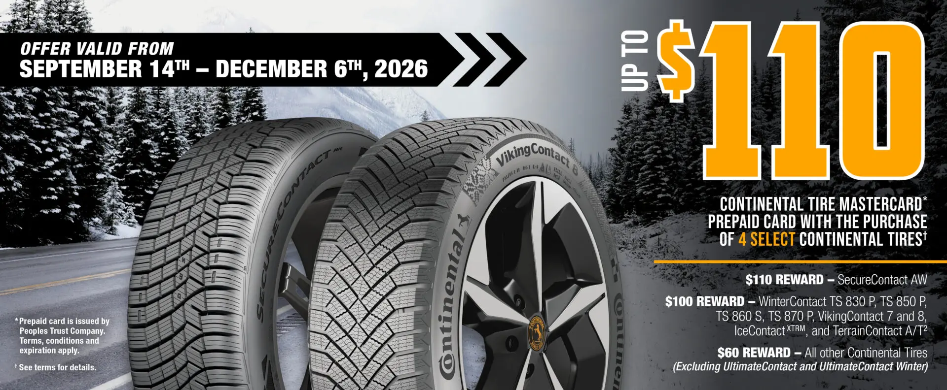 Continental Fall 2026 Rebate