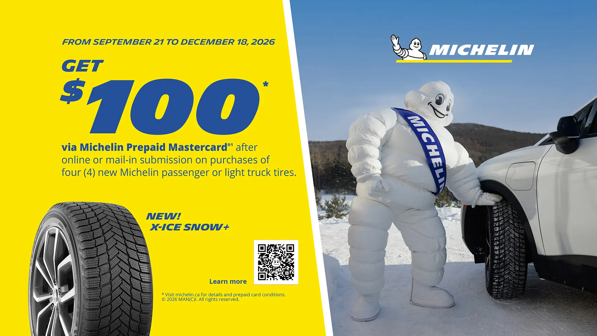 Michelin Fall 2026 Rebate